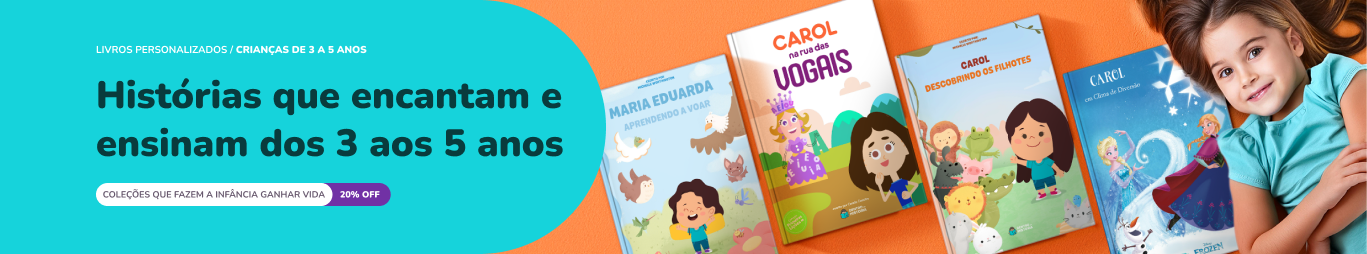 Livros para crianças de 3 a 5 anos