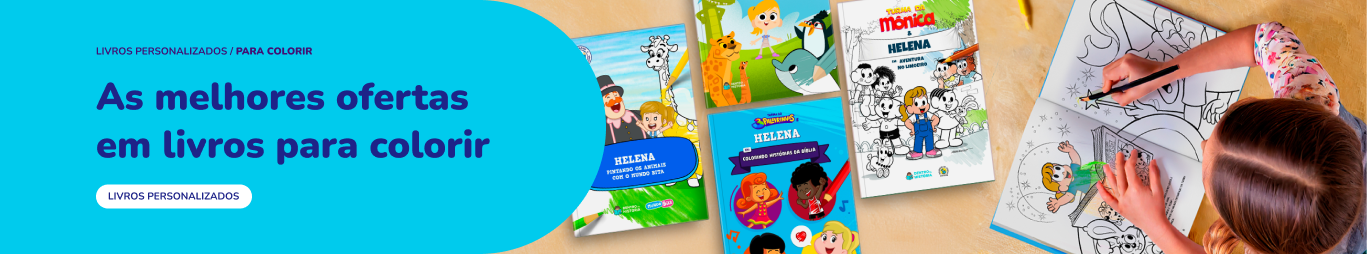 Livros de Colorir - Turma da Mônica, 3 Palavrinhas e mundo Bita