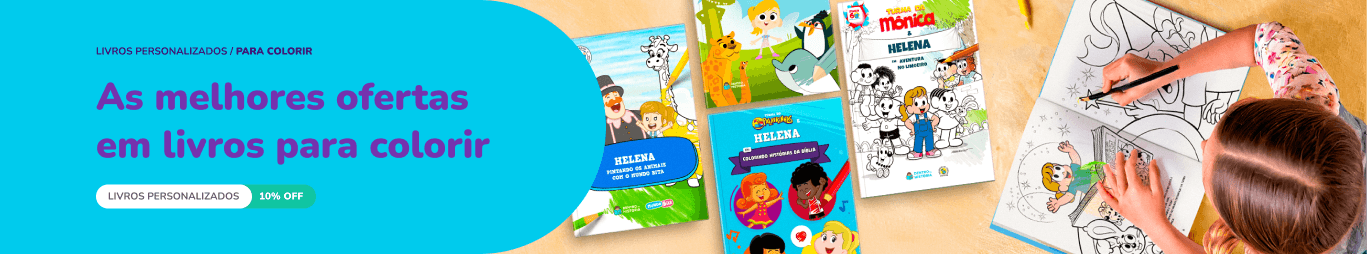 Livros de Colorir - Turma da Mônica, 3 Palavrinhas e mundo Bita