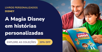 Livros personalizados da Disney e Pixar