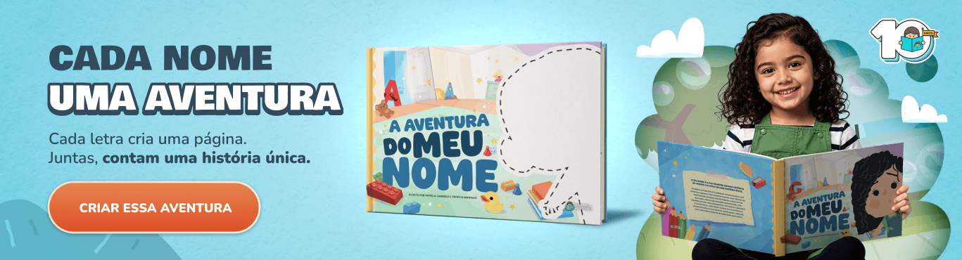 Banner - Livro A Aventura do Meu Nome