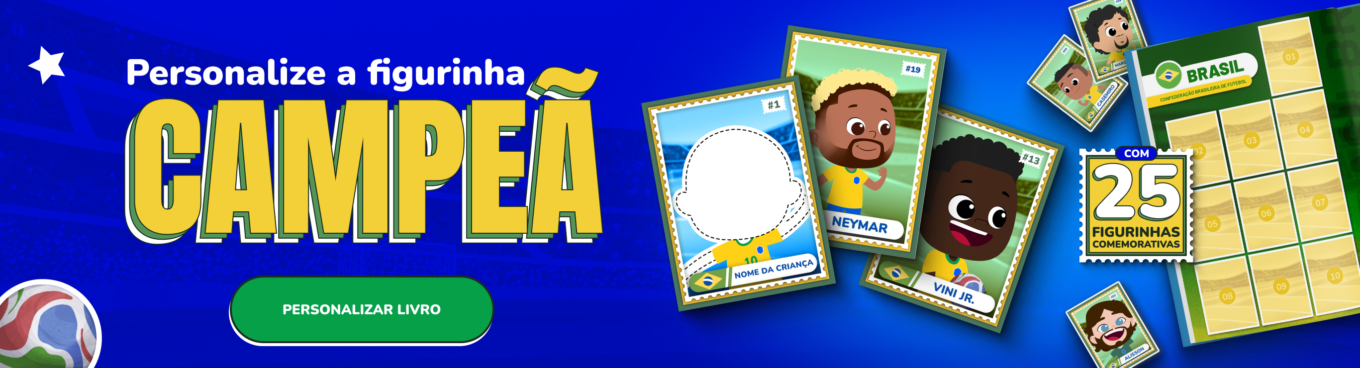 Banner - Livro Campeão do Mundo