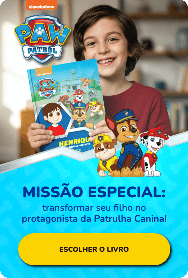 Livros Personalizado Patrulha Canina