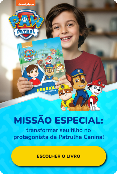 Livros Personalizado Patrulha Canina