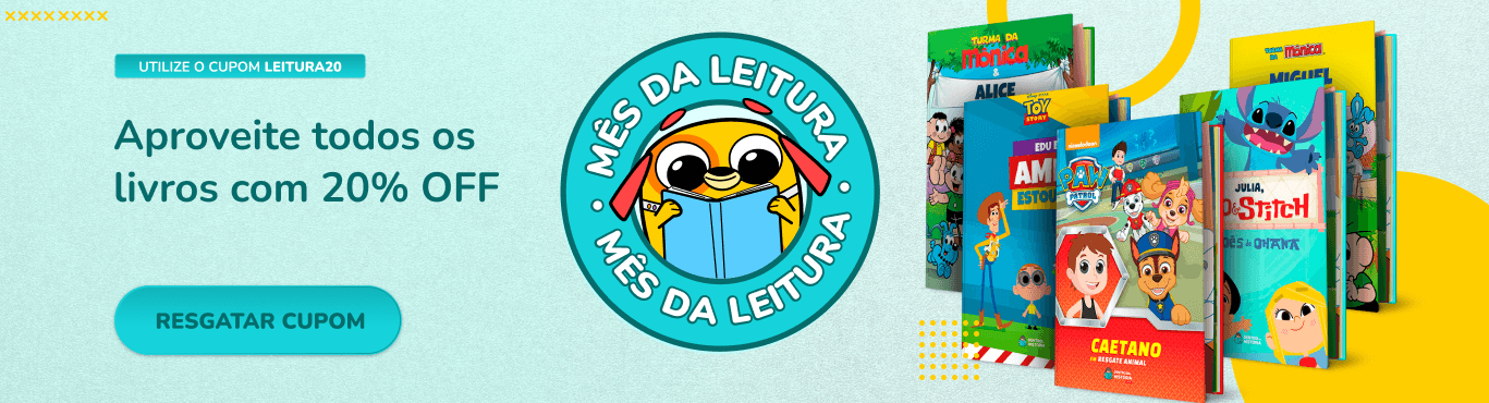 Banner - Mês da Leitura 20% off