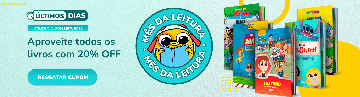 Banner - Mês da Leitura 20% off