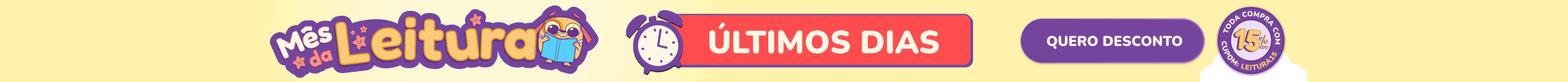 Banner - Mês da Leitura