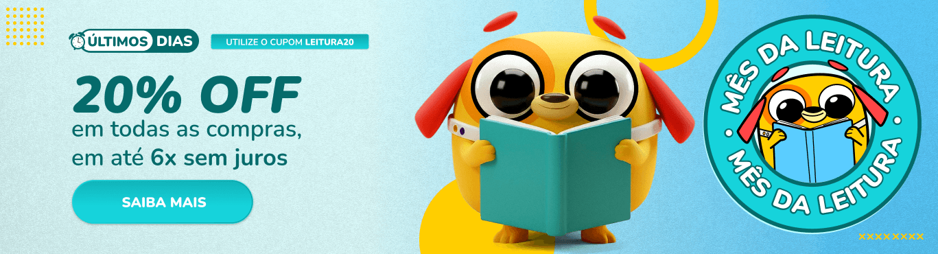 Banner - Mês da Leitura 20% off