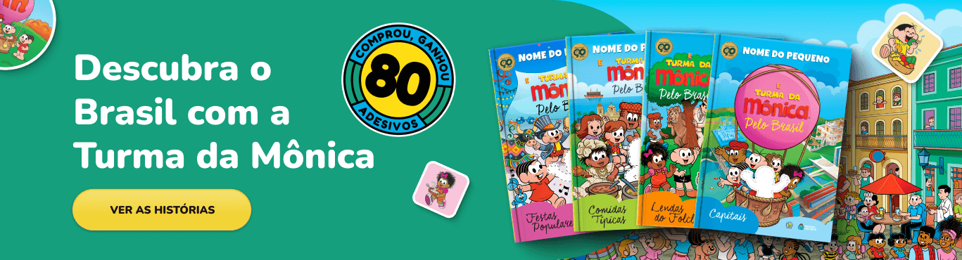 Banner - Turma da Mônica pelo Brasil