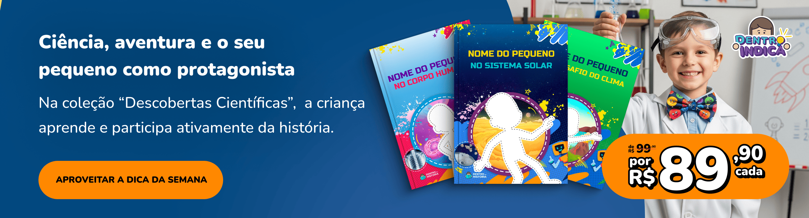 Livro Descobertas Científicas