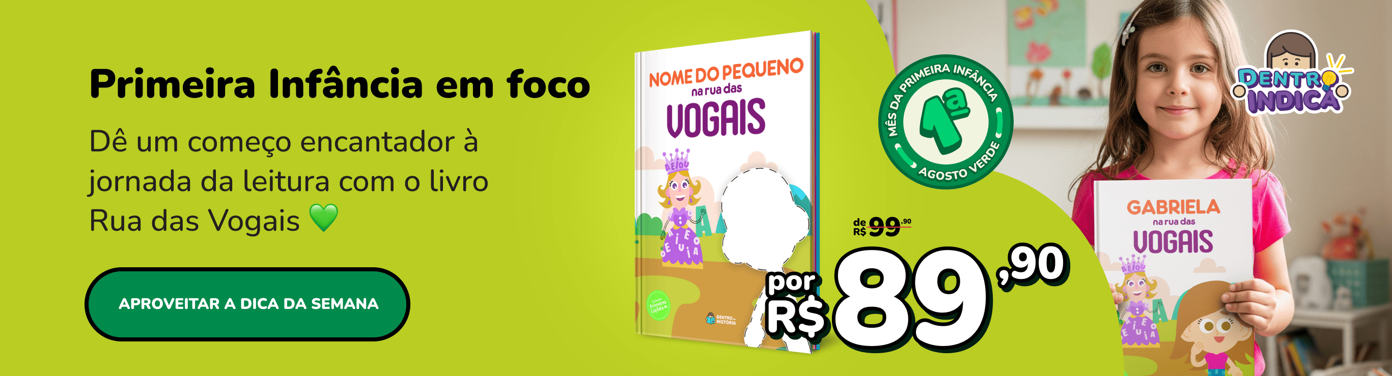 Livro Rua das Vogais