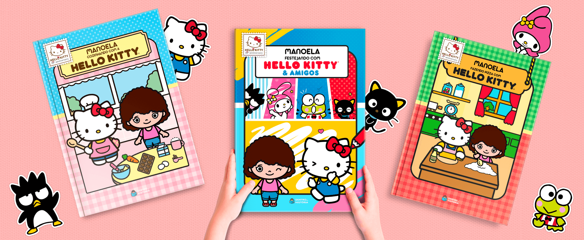 Banner do produto Coleção Diversão com a Hello Kitty