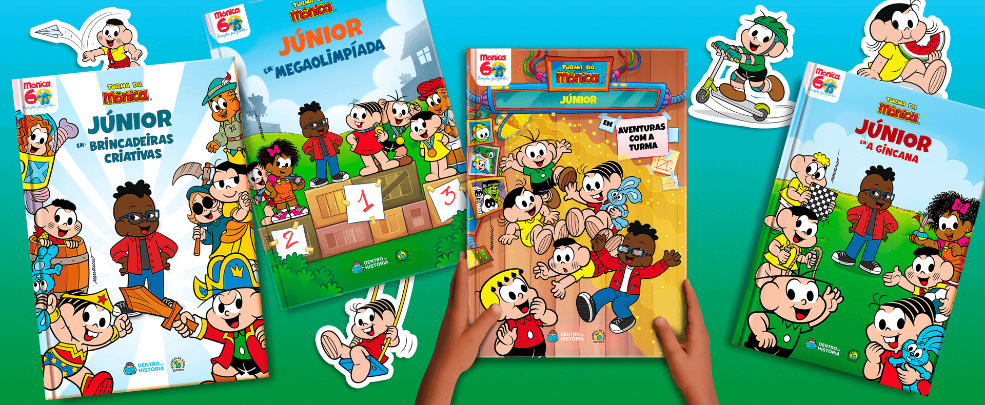 Banner do produto Brincando com a Turma da Mônica