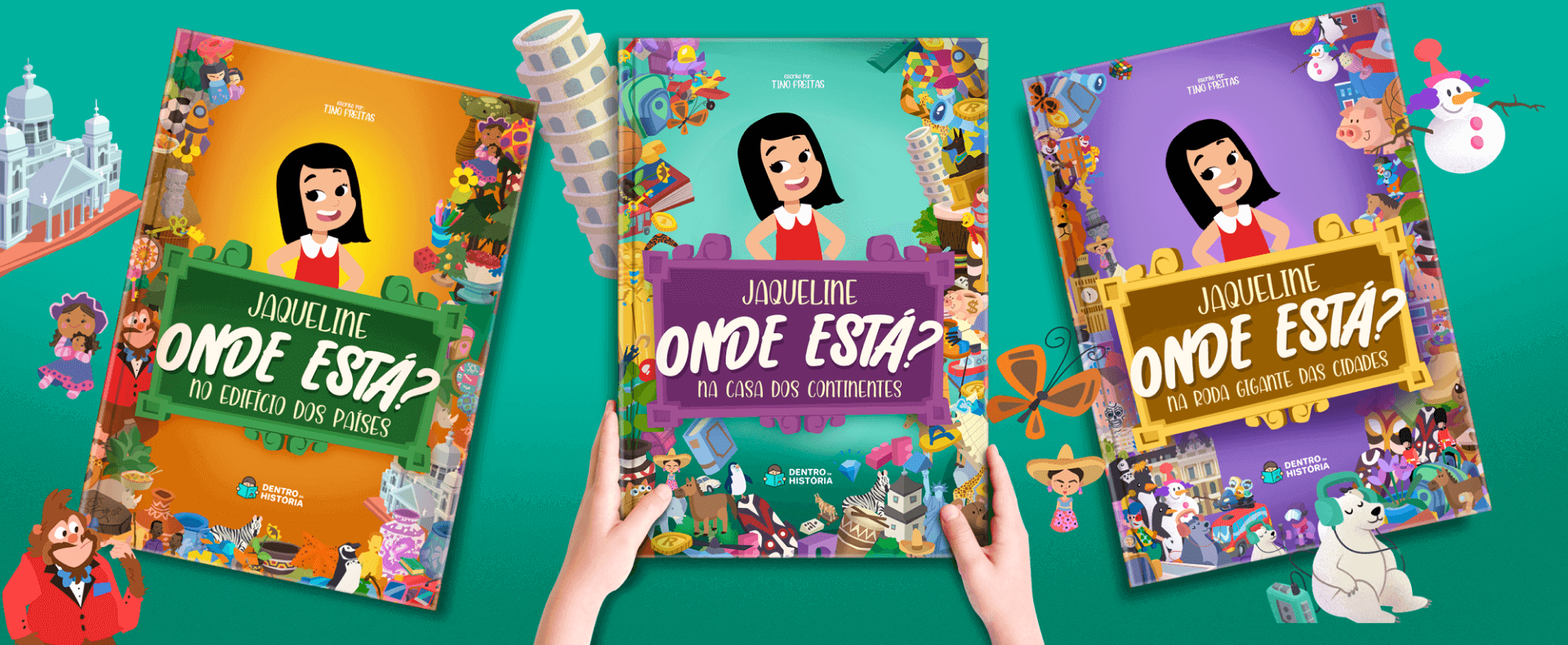 Banner do produto Continentes, Países e Cidades