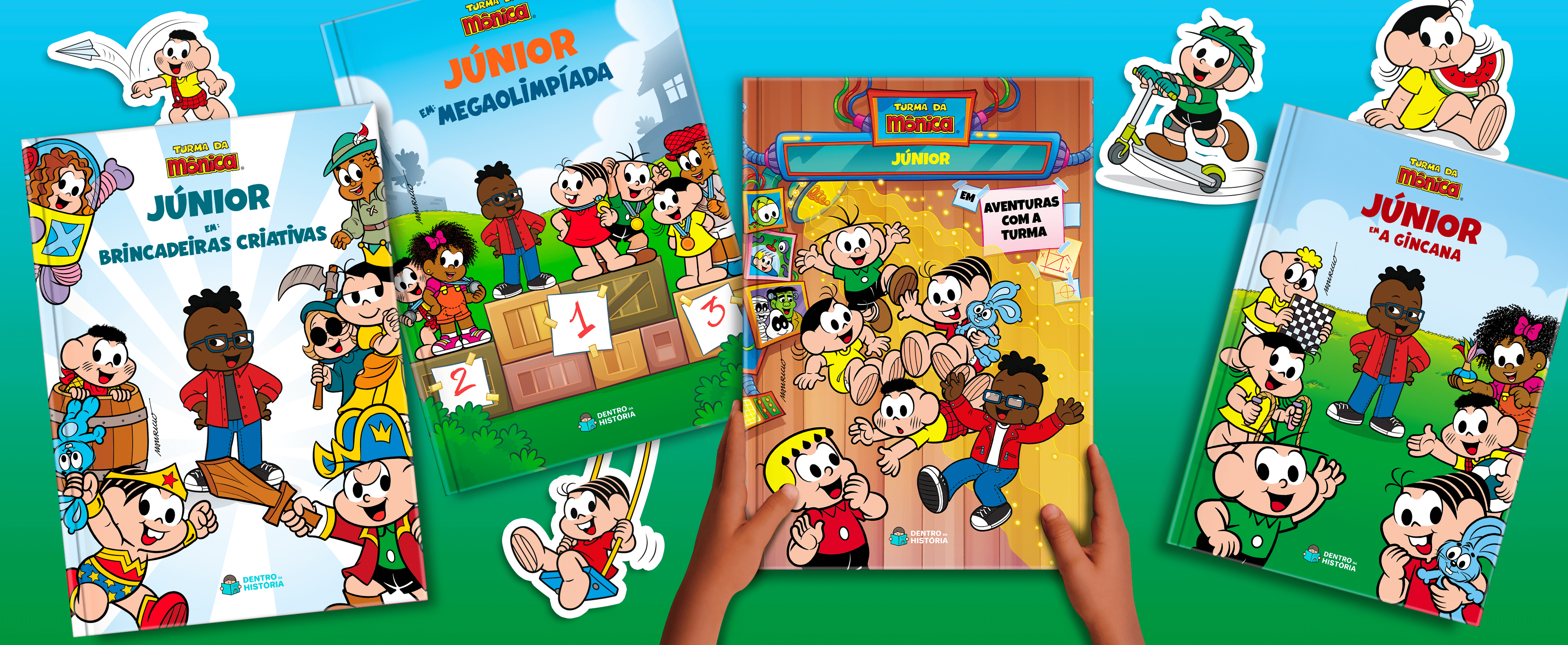 Banner do produto Brincando com a Turma da Mônica