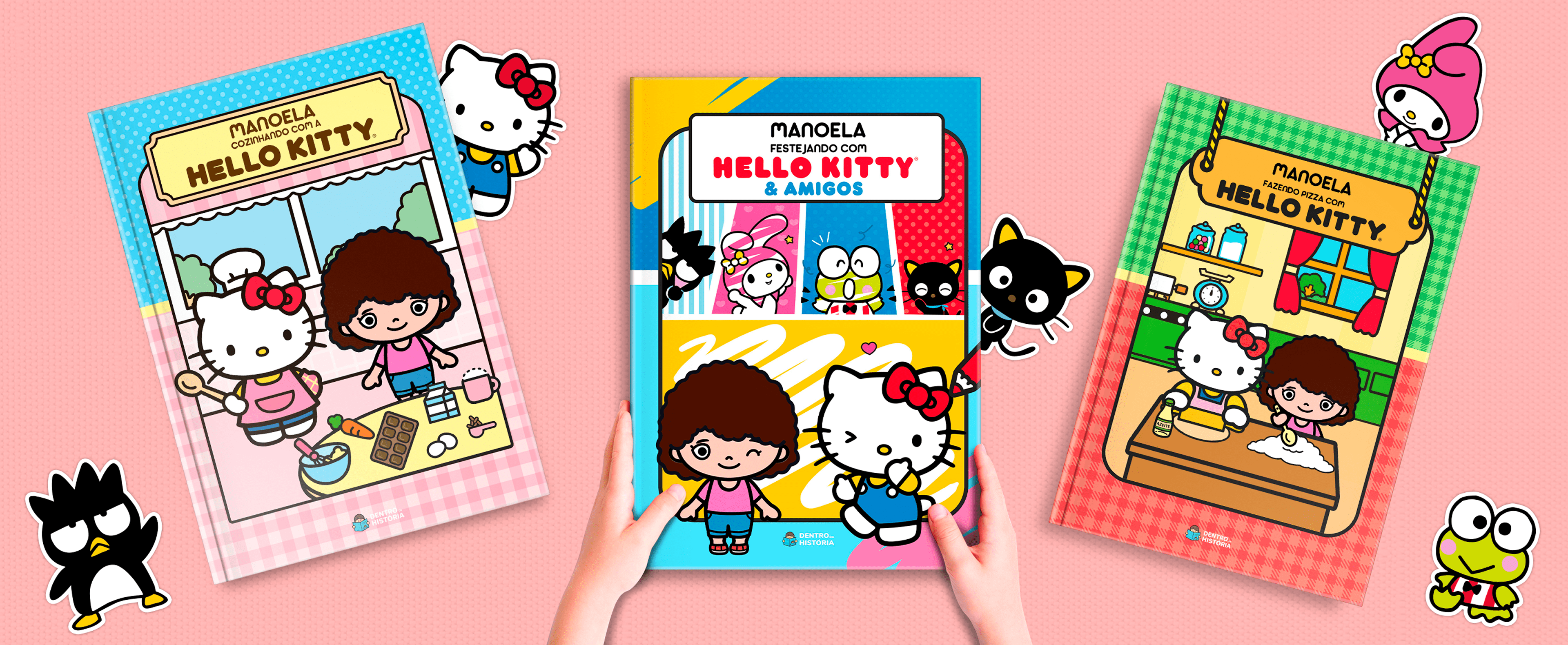 Banner do produto Coleção Diversão com a Hello Kitty