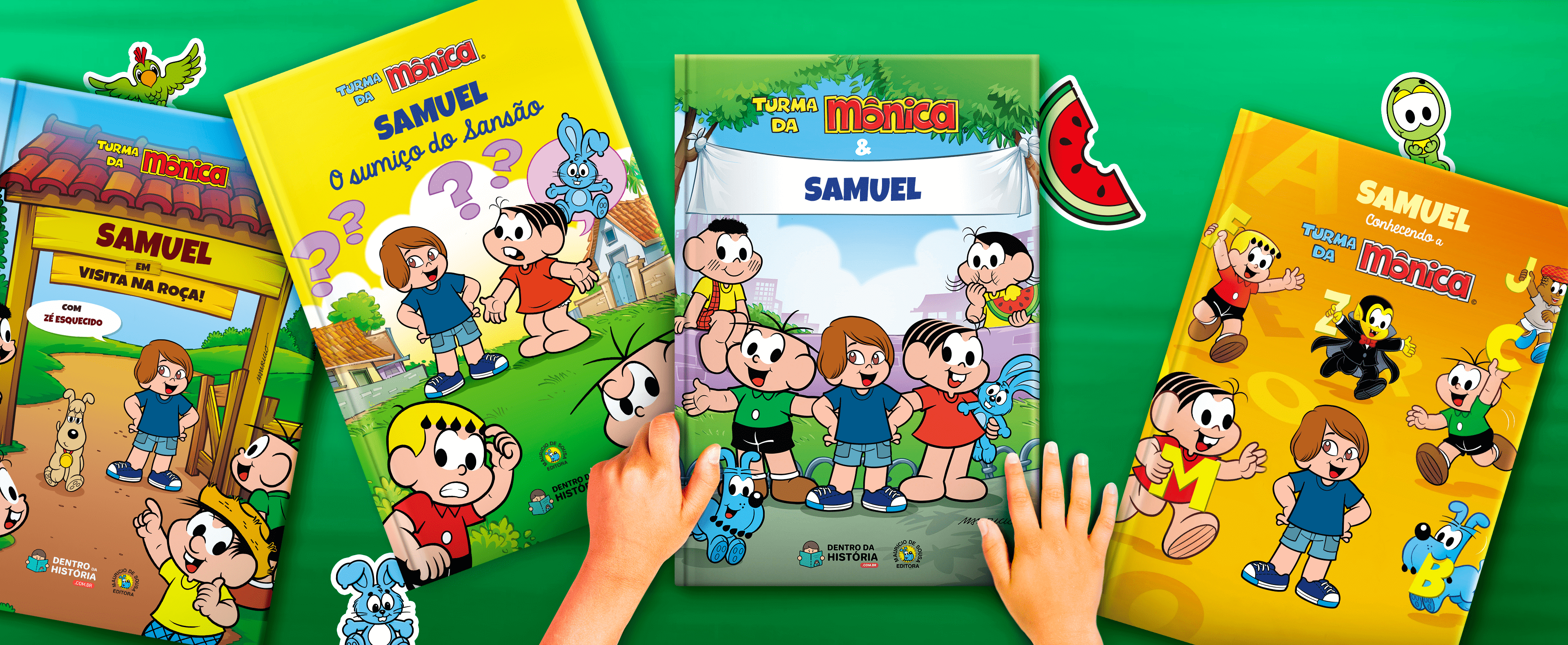 Banner do produto Lendo com a Turminha
